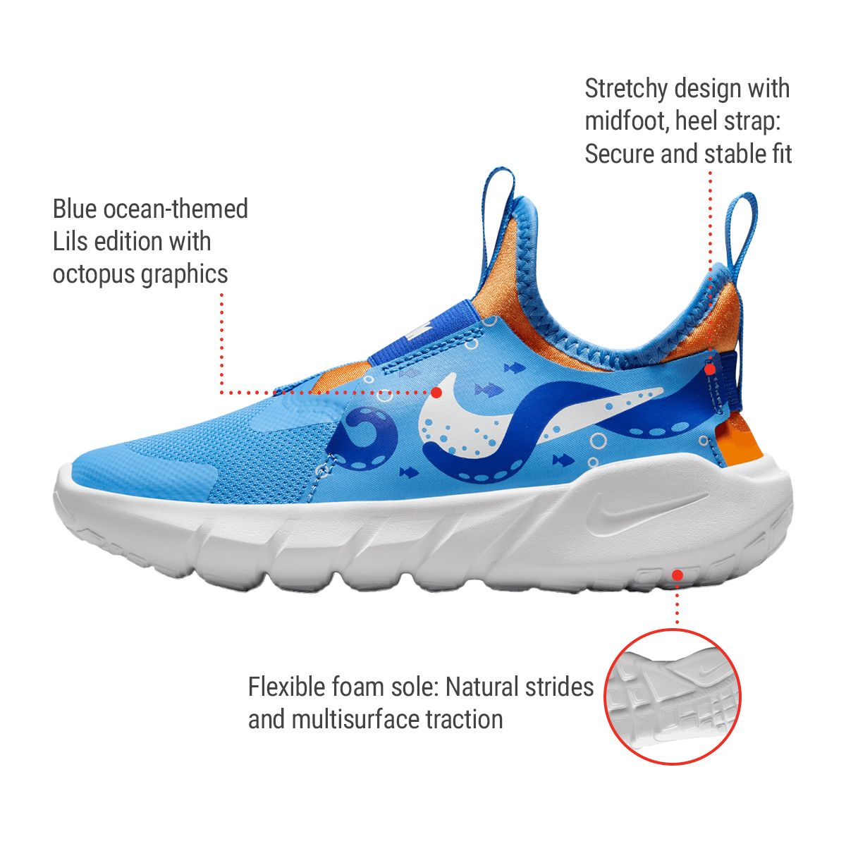 Nike Kids' Pre-School Flex Runner 2 Lil Running shoes