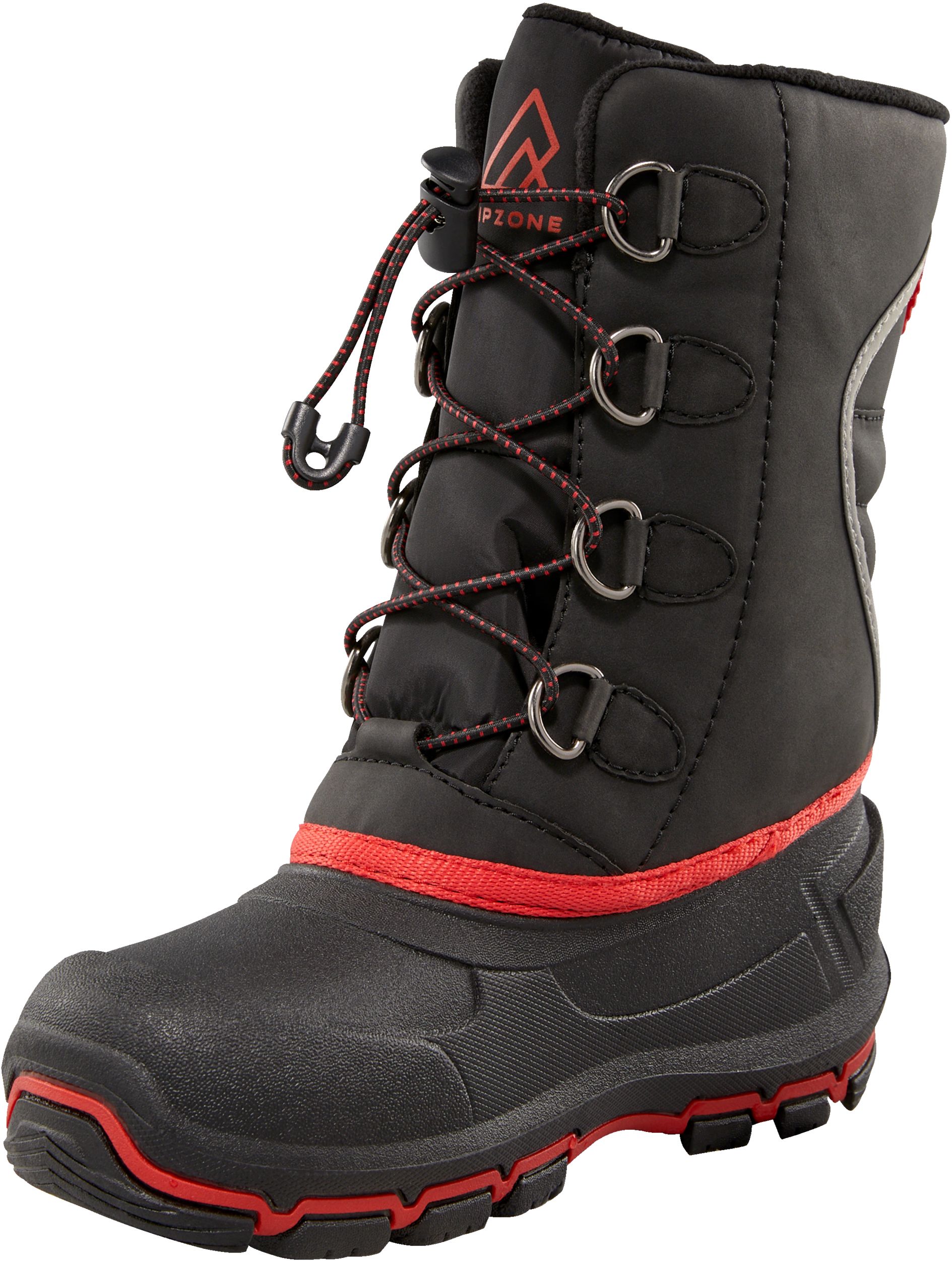 Ripzone Kids' Whiteout Easy-On Fleece Insulated Shell Winter Boots