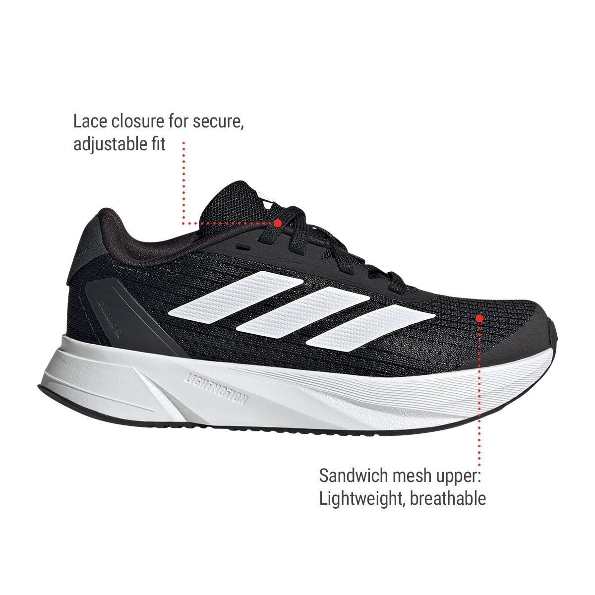 adidas Kids' Grade School Duramo Running Shoes
