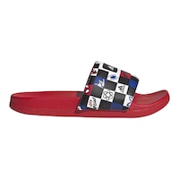 Adidas Kids' Adilette Comfort Spiderman Slides Side_Right