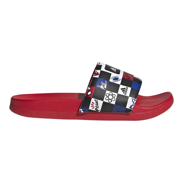 Adidas Kids' Adilette Comfort Spiderman Slides