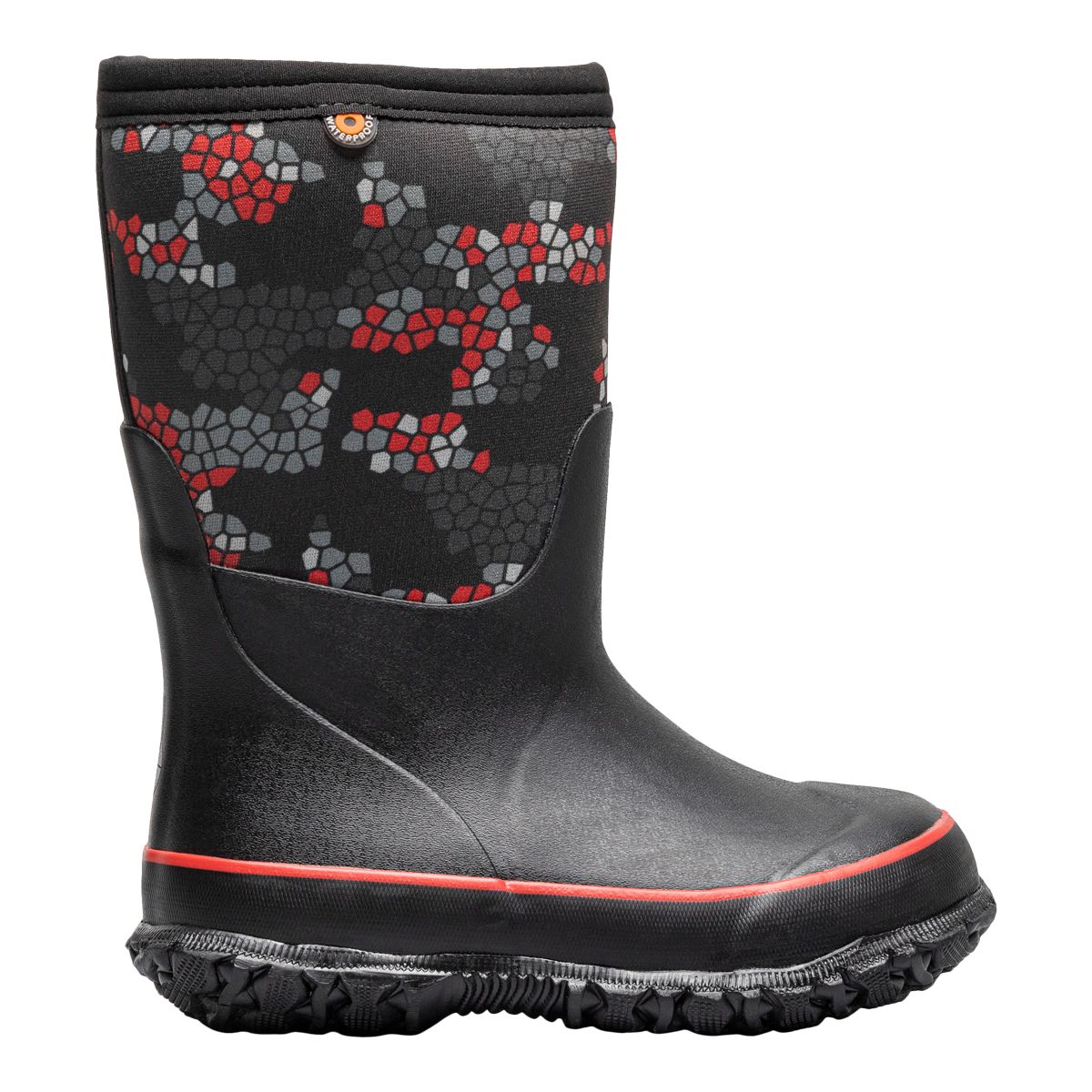 Image of Bogs Kids' Stomper Axel Waterproof Insulated Non-Slip Winter Boots