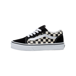 Vans Kids' Classic Old Skool Primary Check Skate Shoes
