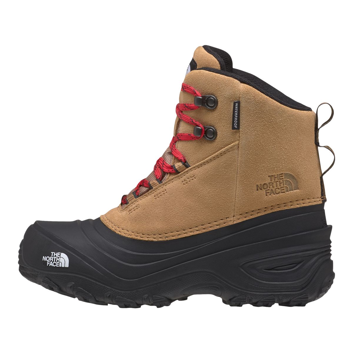 Image of The North Face Kids' Chilkat V Lace Waterproof Insulated Suede Winter Boots
