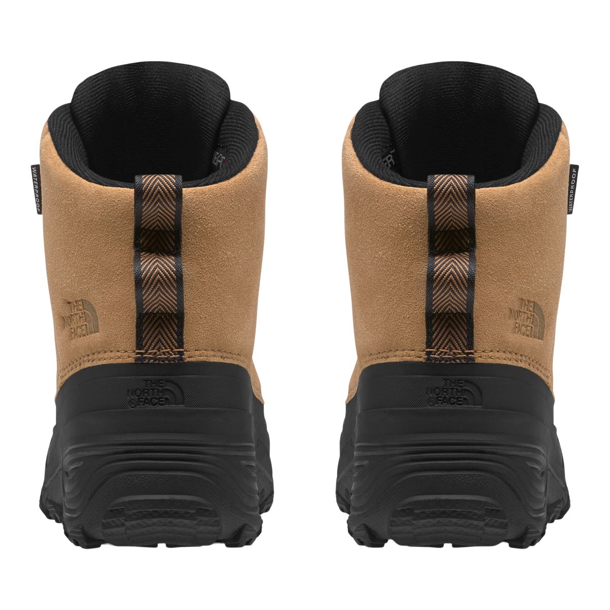The North Face Kids' Chilkat V Lace Waterproof Insulated Suede Winter Boots