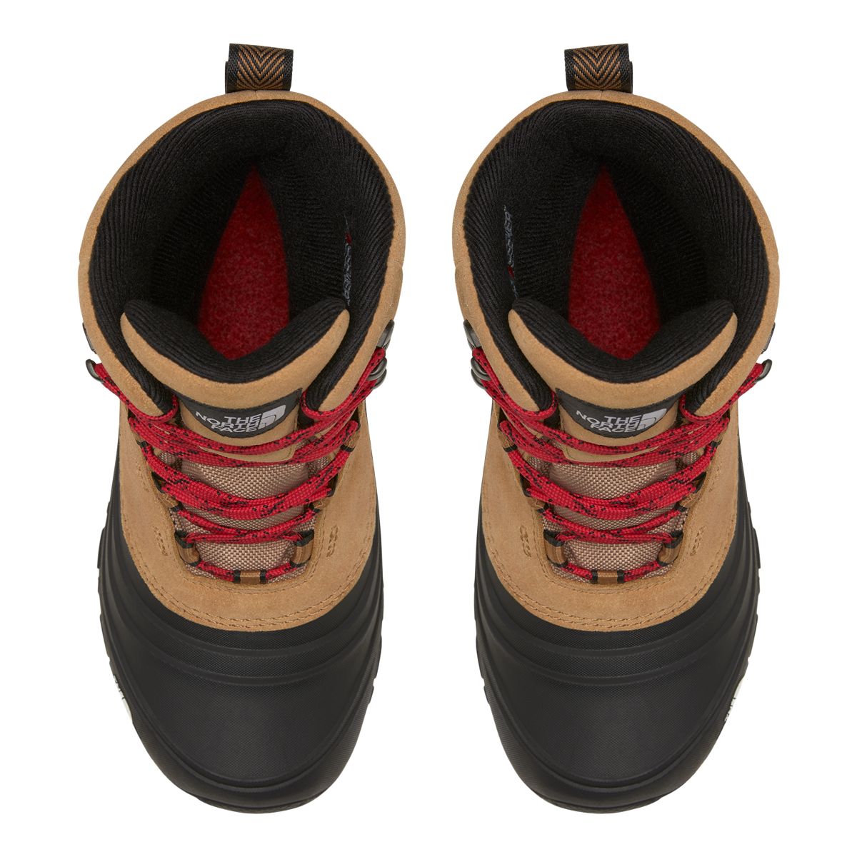 The North Face Kids' Chilkat V Lace Waterproof Insulated Suede Winter Boots