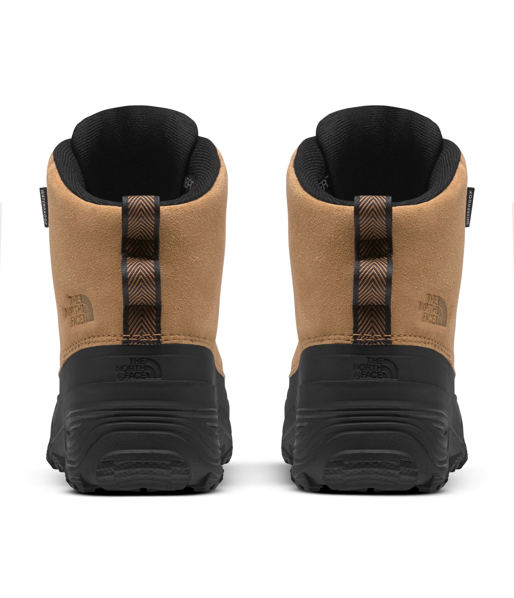 The North Face Kids' Chilkat V Lace Waterproof Insulated Suede Winter Boots