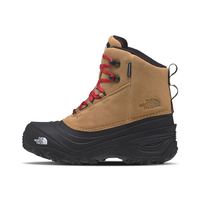 The North Face Kids' Chilkat V Lace Waterproof Insulated Suede Winter Boots Side_Left