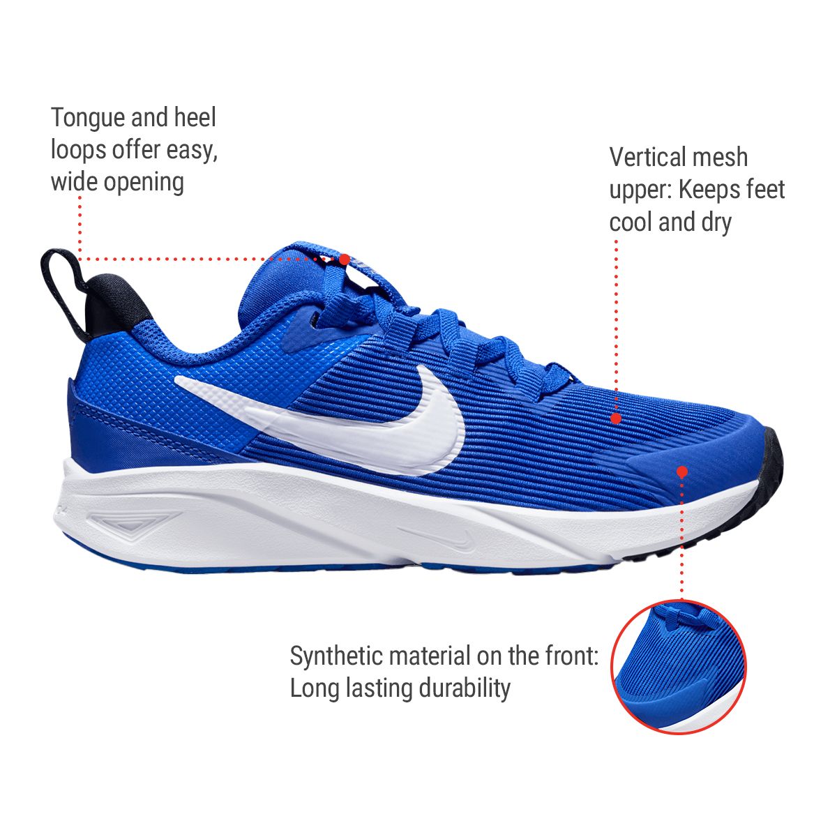 Nike Kids' Pre-School Star Runner 4 Running Shoes
