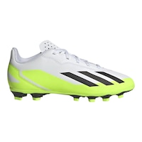 adidas Kids' X Crazyfast.4 Firm Ground Outdoor Soccer Cleats Side_Right
