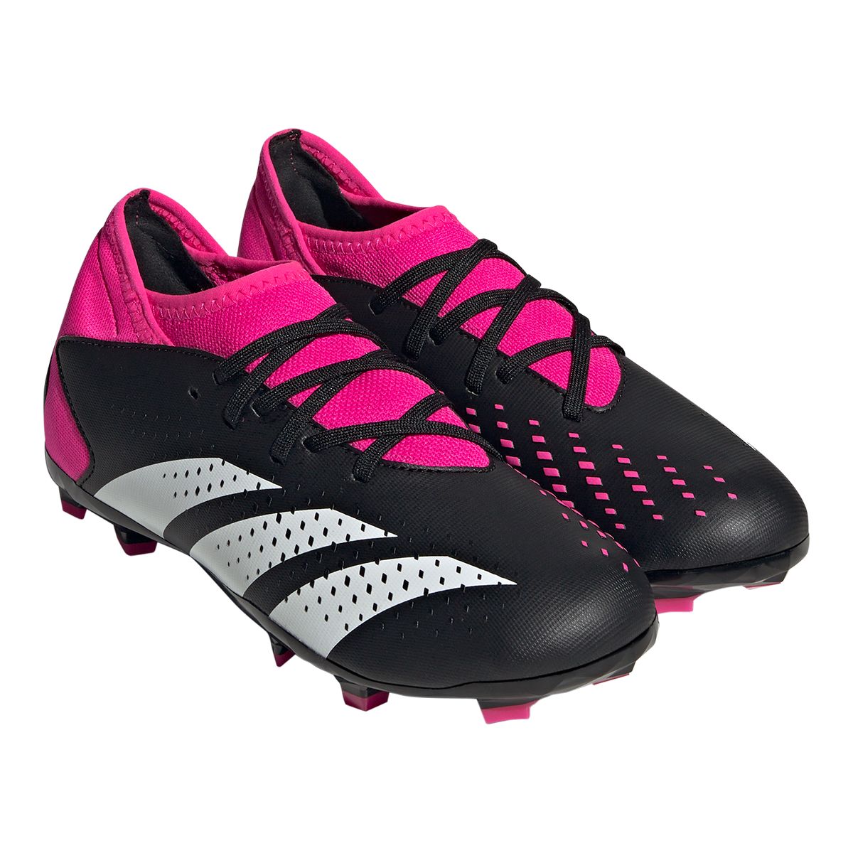 adidas Kids' Predator Accuracy.3 Firm Ground Outdoor Soccer Cleats