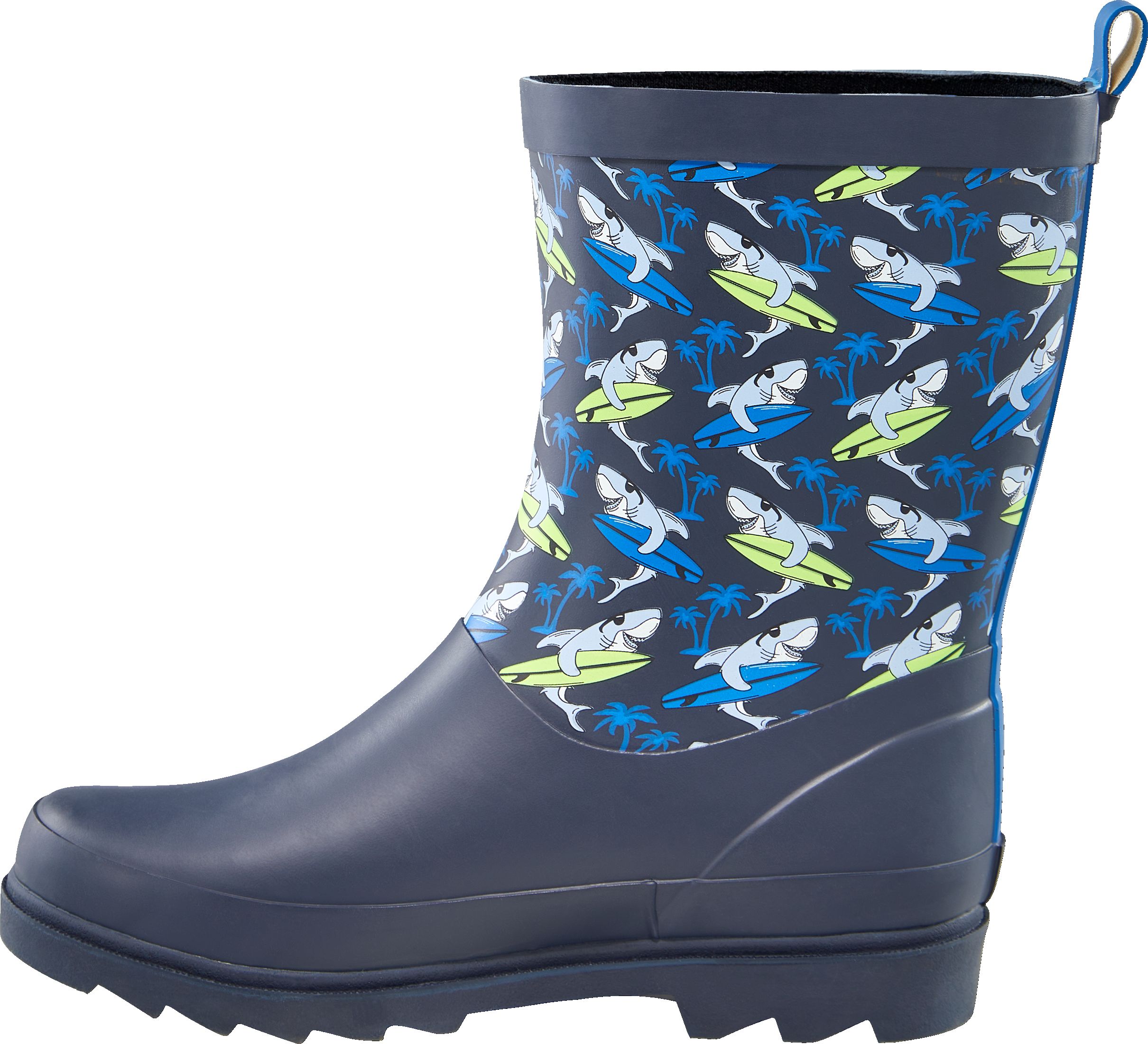 Ripzone Kids' Grade/Pre-School Van Shark Rain Boots