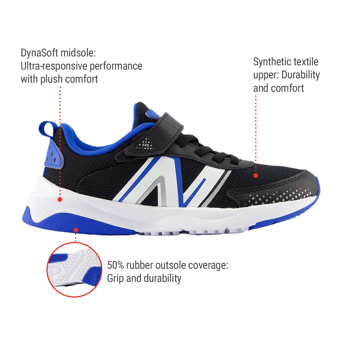 New Balance Kids' Pre-School 545 Running shoes