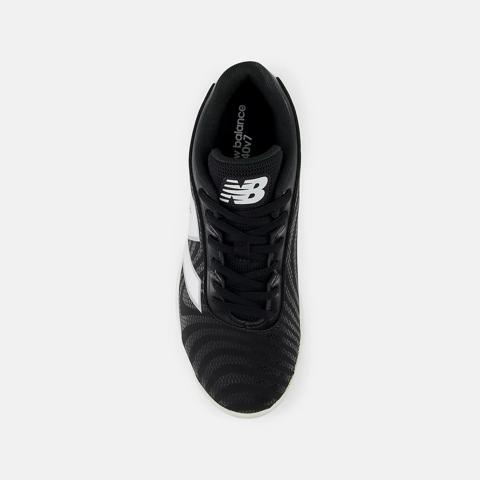 New Balance Kids' 4040V7 Low Rubber-Molded Baseball Cleats