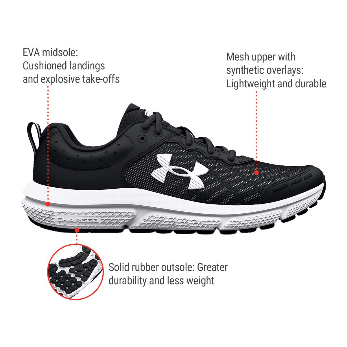 Under Armour Kids' Grade School Assert 10 Running Shoes