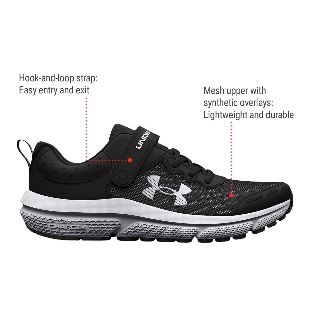 Under Armour Kids' Pre-School Assert 10 Running Shoes