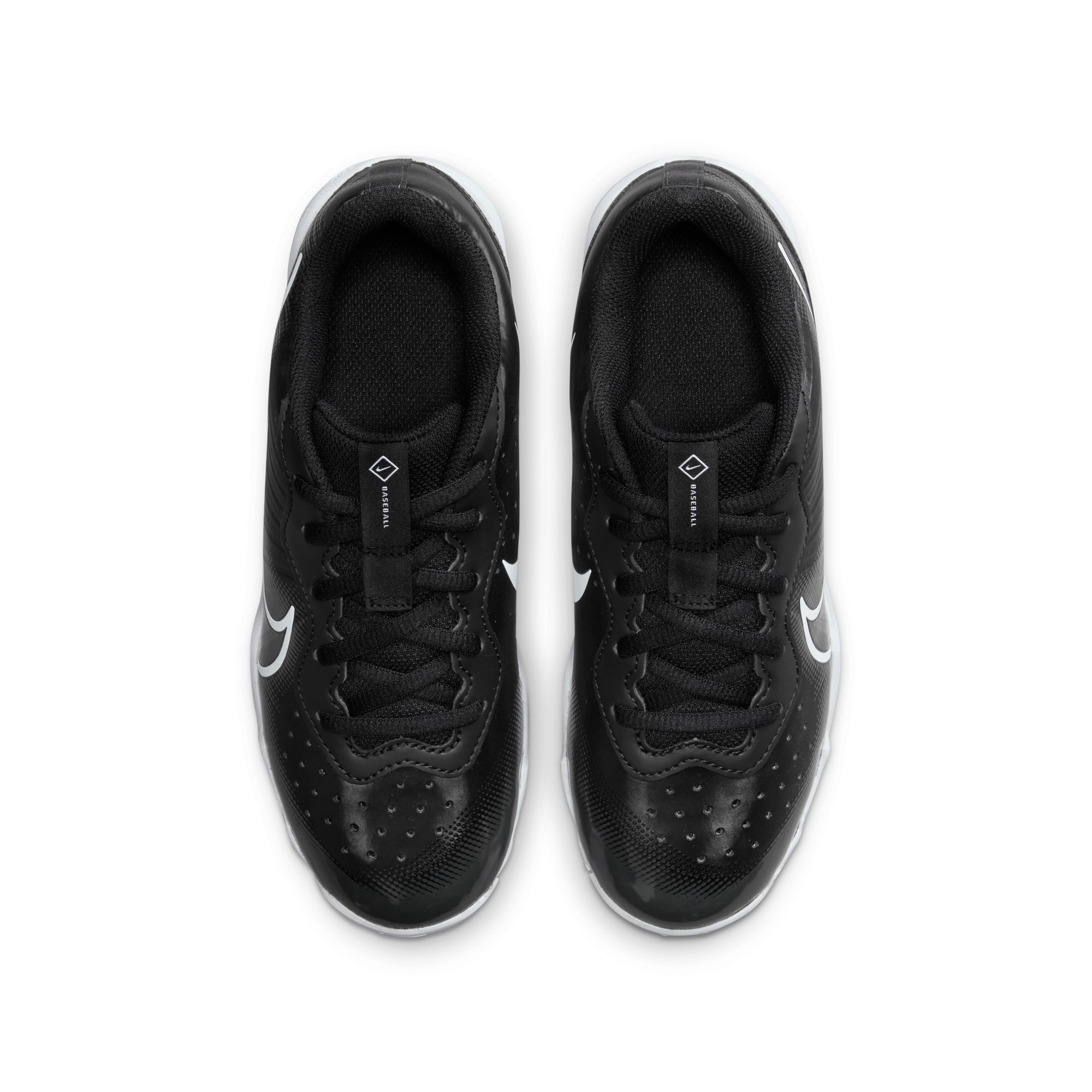 Nike Kids' Alpha Huarache 4 Keystone Rubber Molded Baseball Cleats