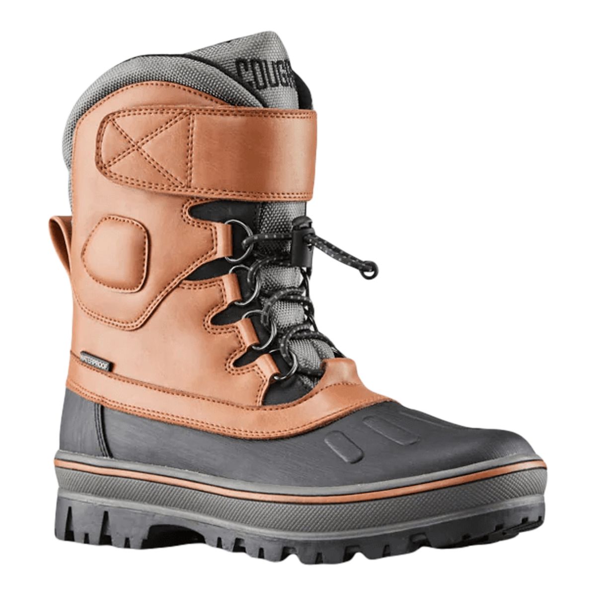 Cougar Kids' Stark-G2 Waterproof Insulated Pull-On Winter Boots