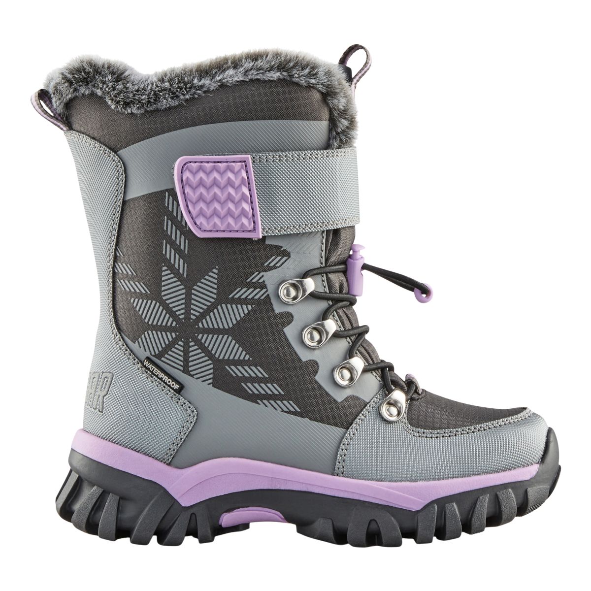 Image of Cougar Kids' Toasty Waterproof Pull-On Insulated Winter Boots