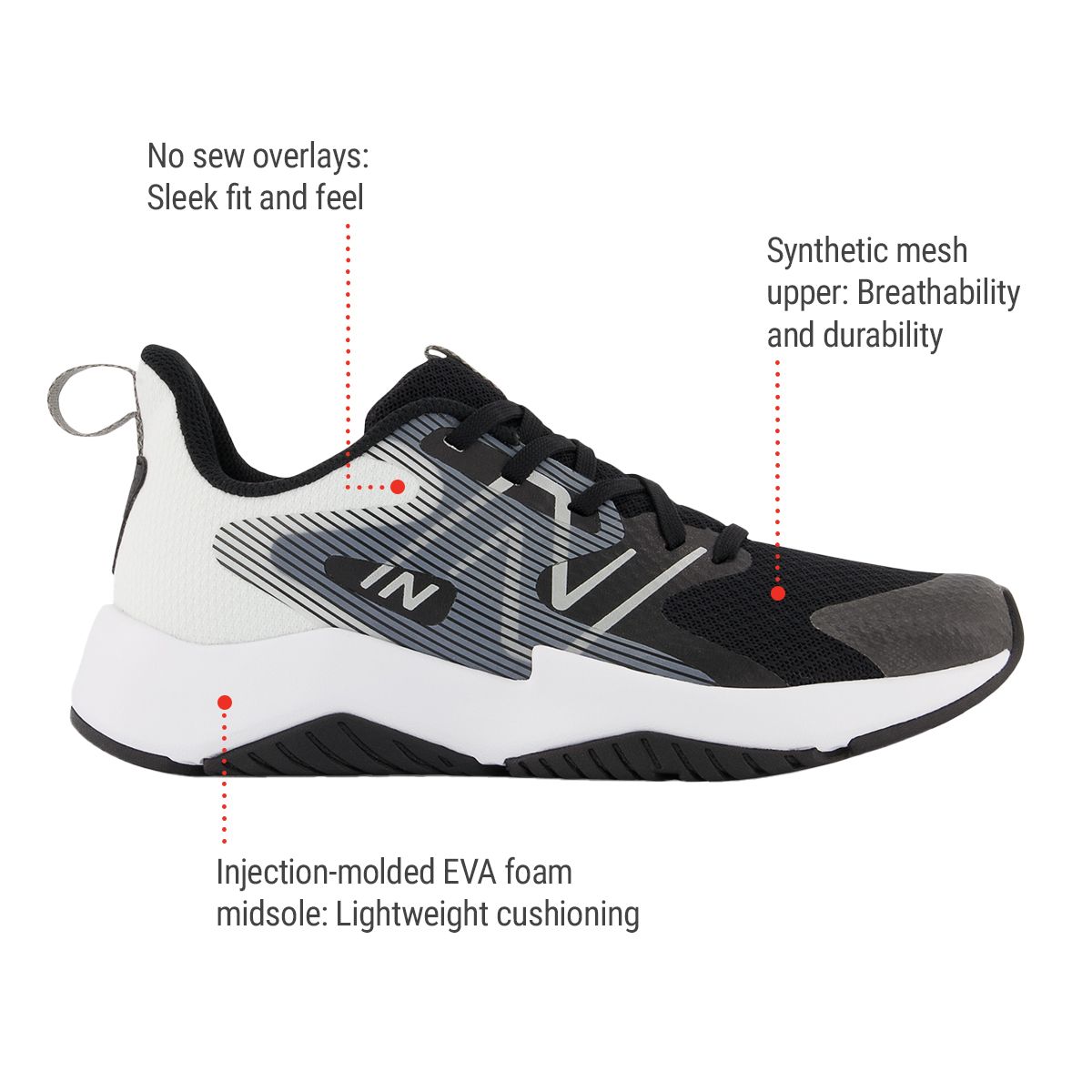 New Balance Kids' Grade School Rave run V2 Shoes