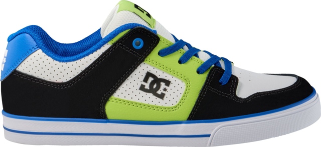 DC Kids' Grade/PreSchool Pure Elastic Breathable Mesh Skate Sneaker
