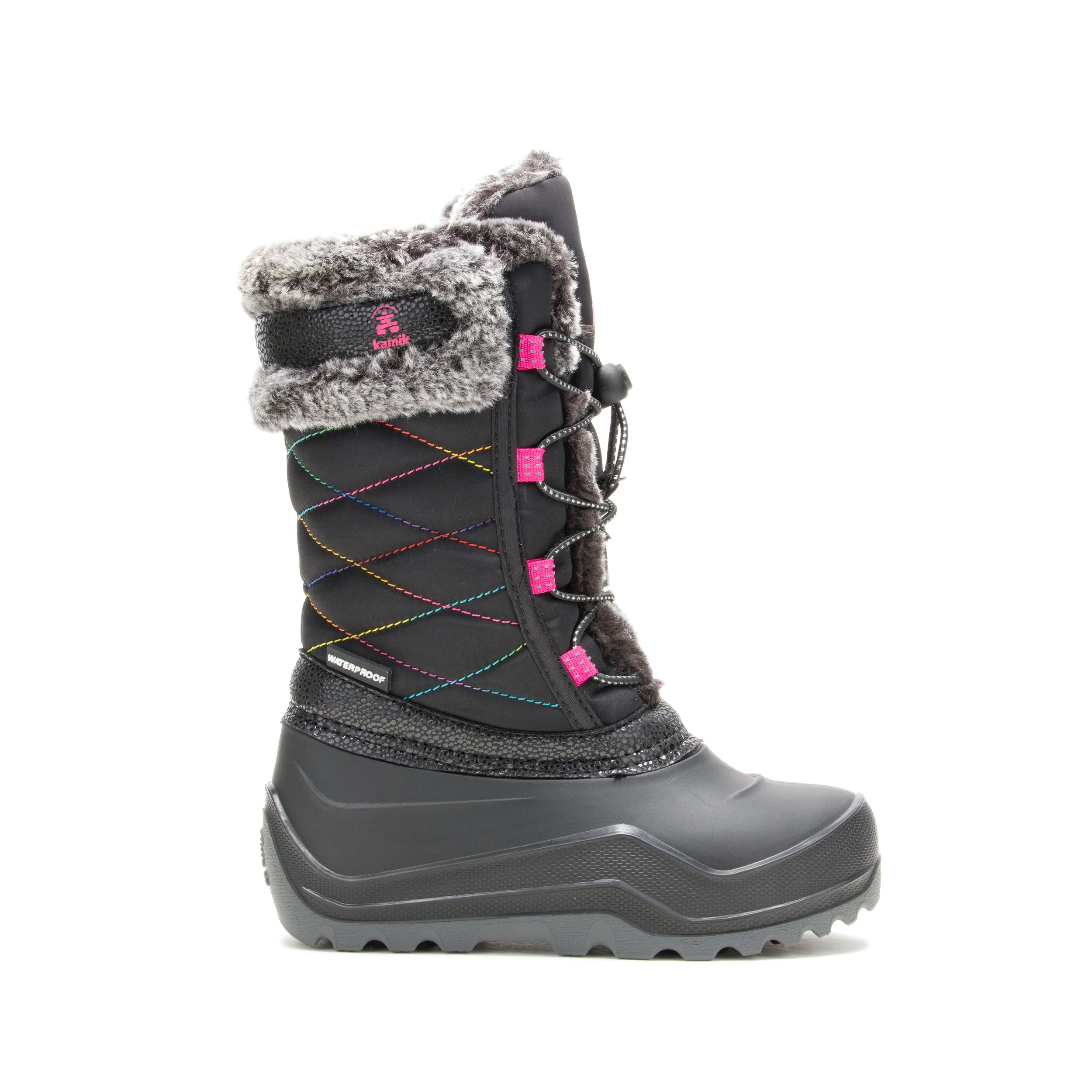 Image of Kamik Kids' Star 4 Waterproof Insulated Fleece Winter Boots