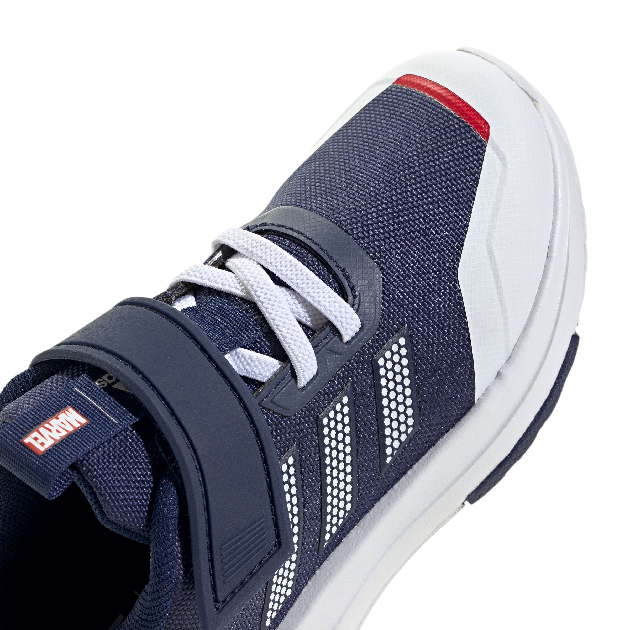 adidas Kids' Grade/Pre-School Marvel Captain America Racer EL Athletic Shoes