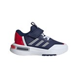 adidas Kids' Grade/Pre-School Marvel Captain America Racer EL Athletic Shoes Side_Right