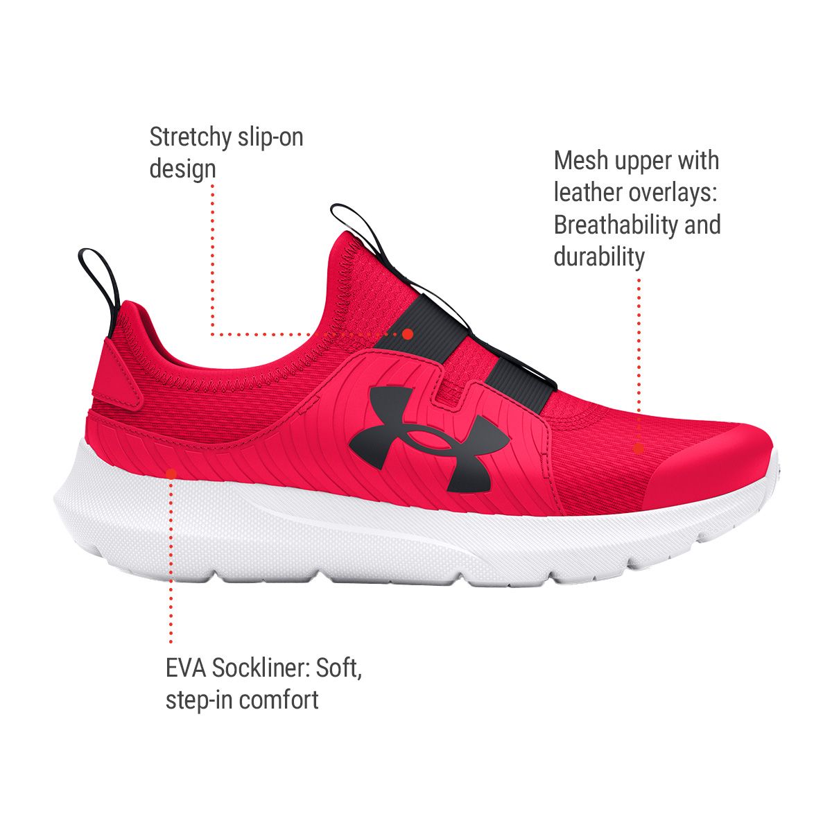 Under Armour Kids' Pre-School Outhustle 2 Running Shoes