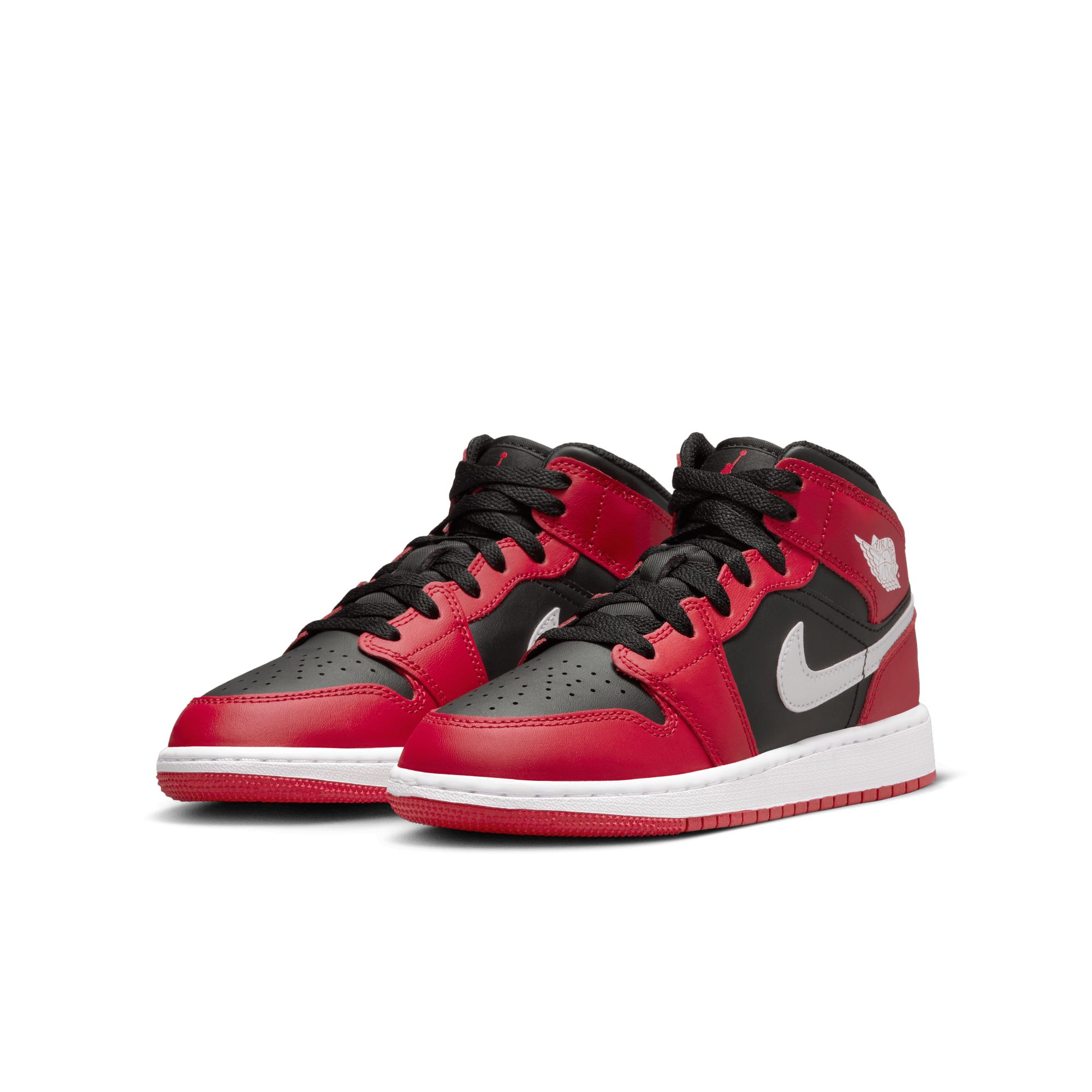 Nike Kids' Grade School Air Jordan 1 Mid Basketball Shoes