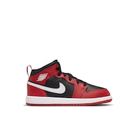 Nike Kids' Pre-School Air Jordan 1 Mid Basketball Shoes, Sneakers Side_Right