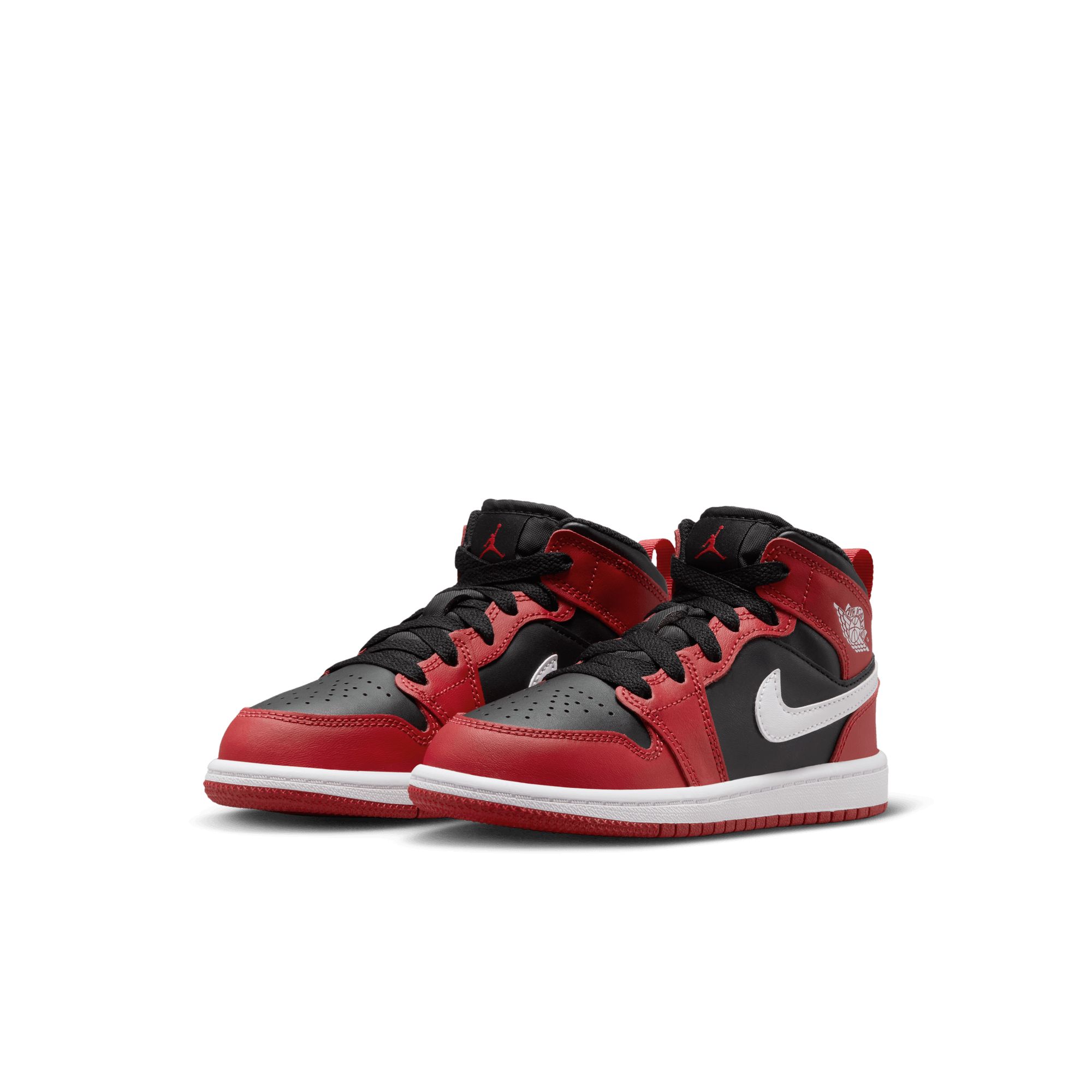 Nike Kids' Pre-School Air Jordan 1 Mid Basketball Shoes, Sneakers
