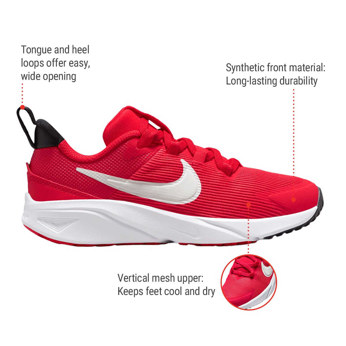 Nike Kids' Pre-School Star Runner 4 Shoes