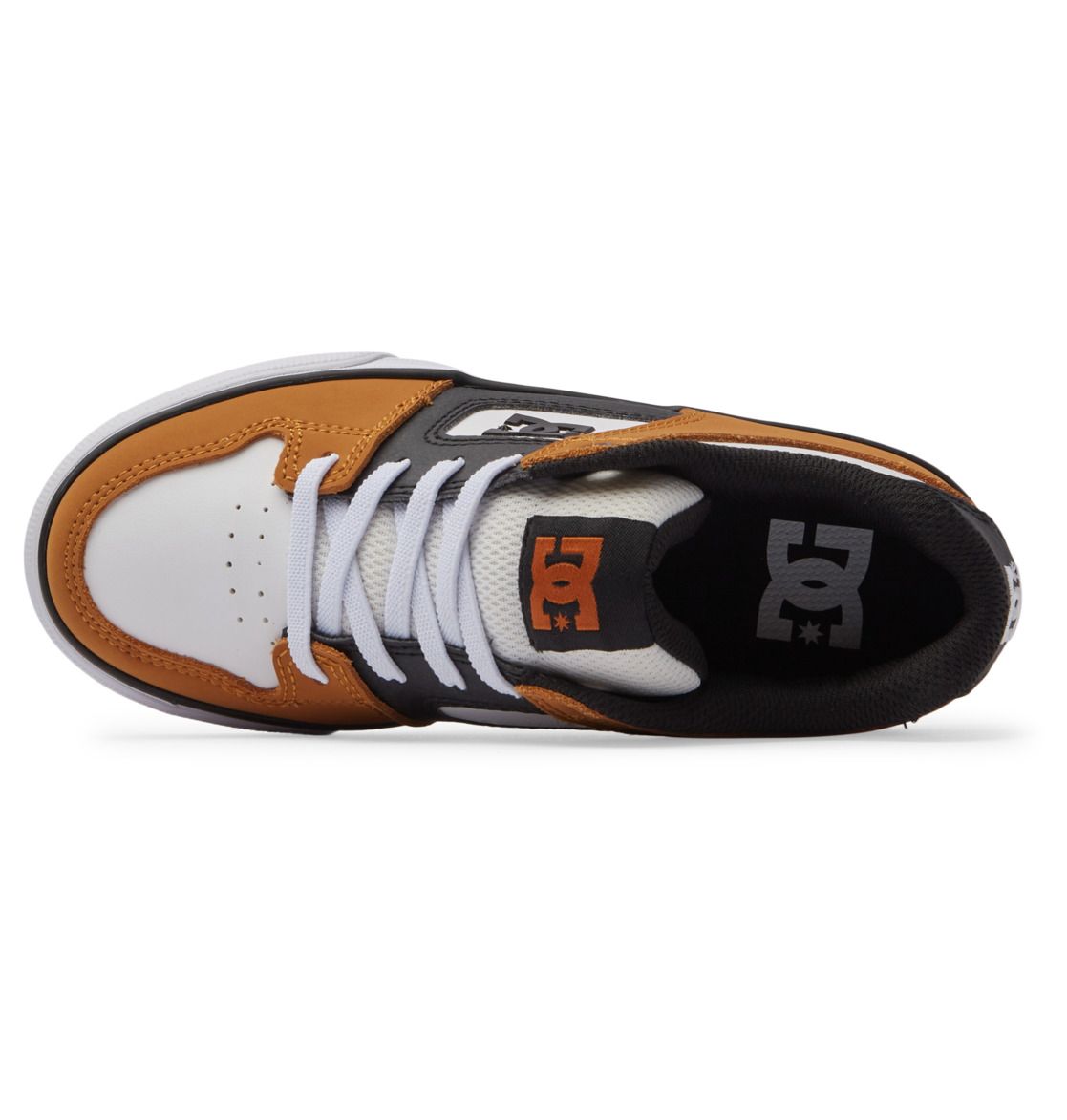 DC Pure Elastic Scarpe Skateboard Unisex-Bambini - Tomaia In Pelle E Nabuk