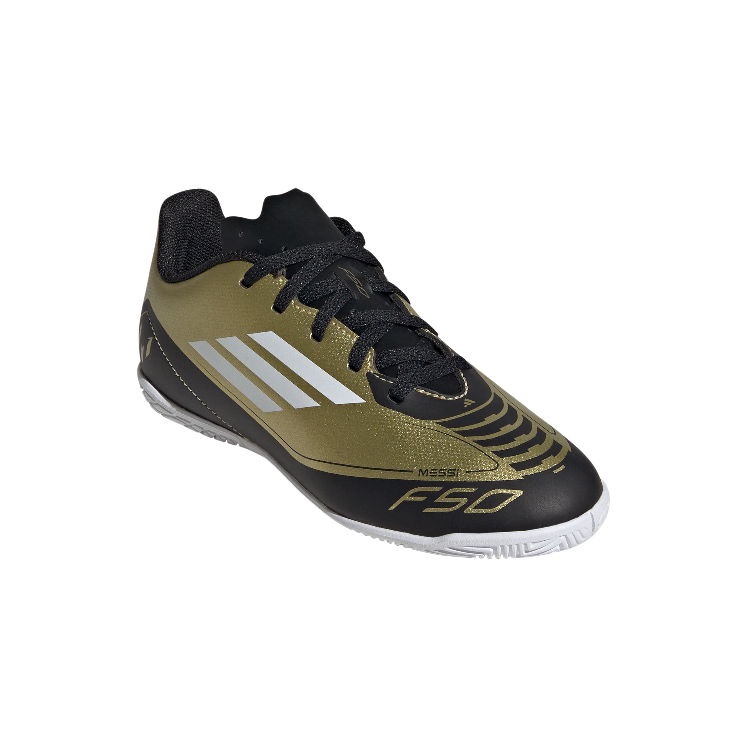 adidas Kids' F50 Messi Club Indoor Soccer Shoes