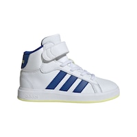 adidas Kids' Grade/Pre-School Grand Court Mid Casual Shoes, Sneakers Side_Right