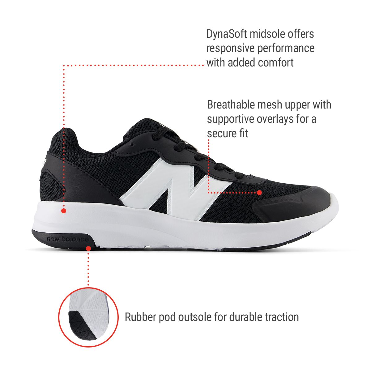 New Balance Kids' Grade School 578 Running Shoes