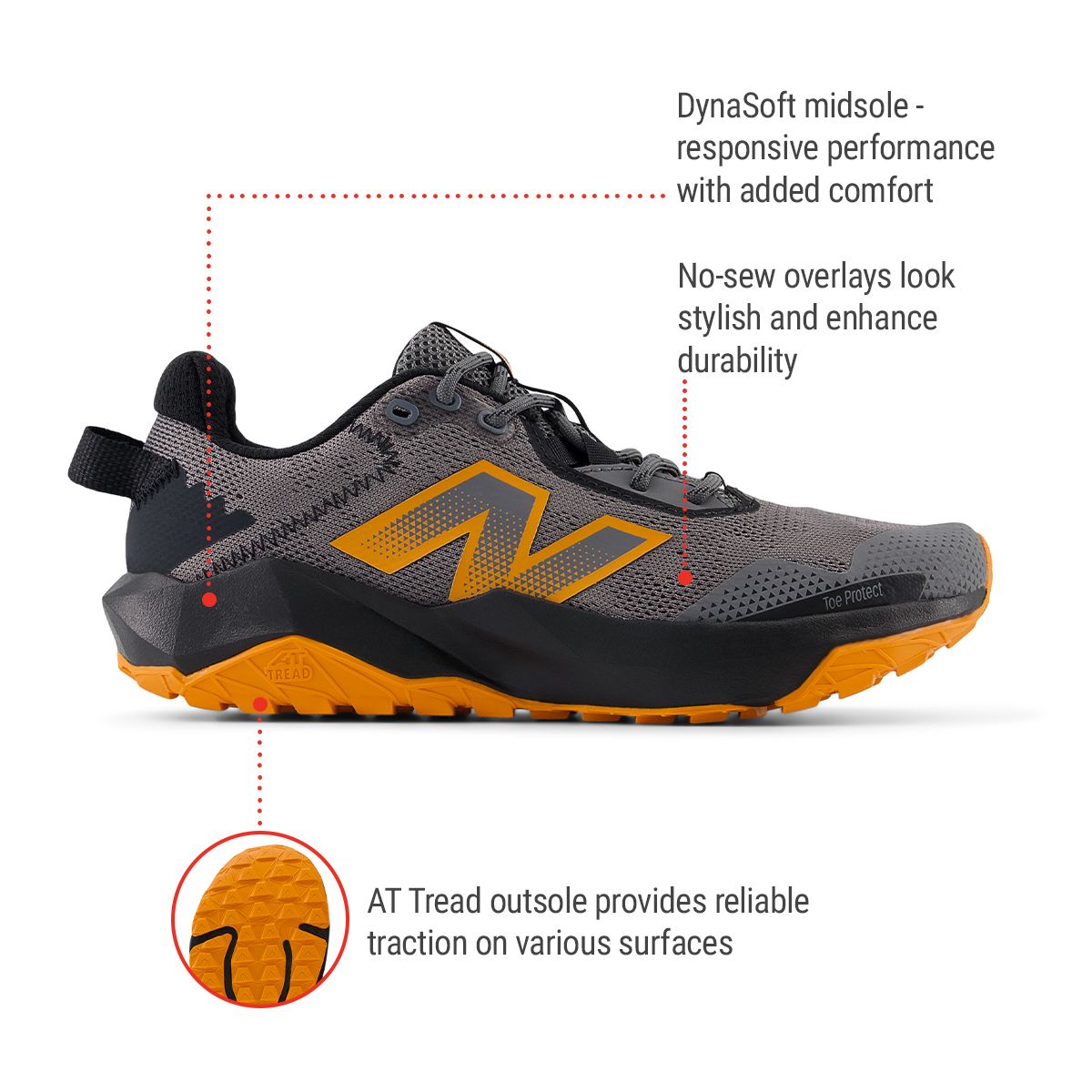 New Balance Kids' Grade School Nitrel Running Shoes