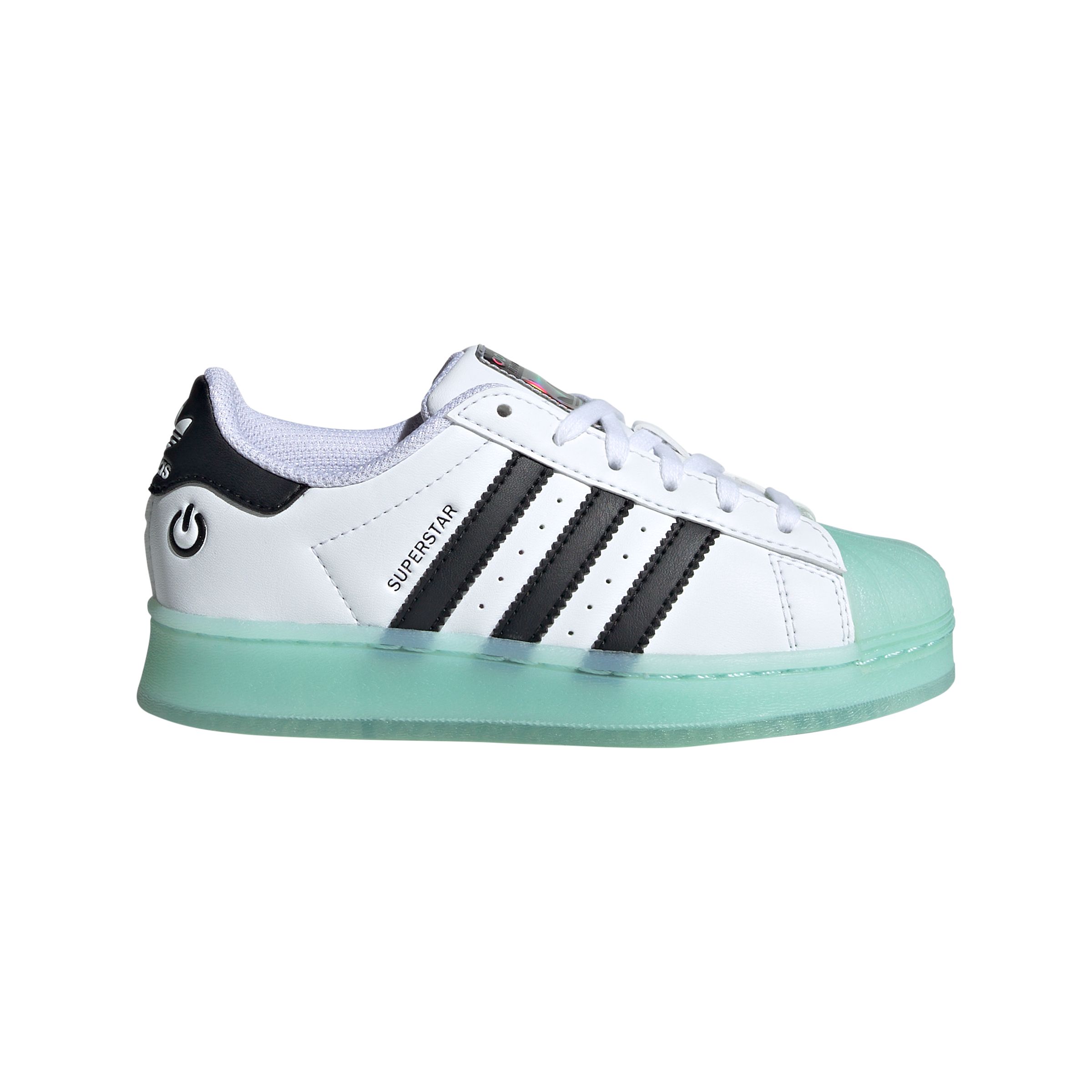 adidas Kids' Grade/Pre-School Superstar LED Lights Casual Shoes, Sneakers