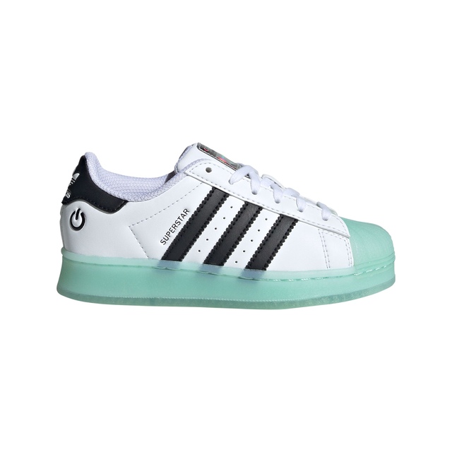adidas Kids' Grade/Pre-School Superstar LED Lights Casual Shoes, Sneakers