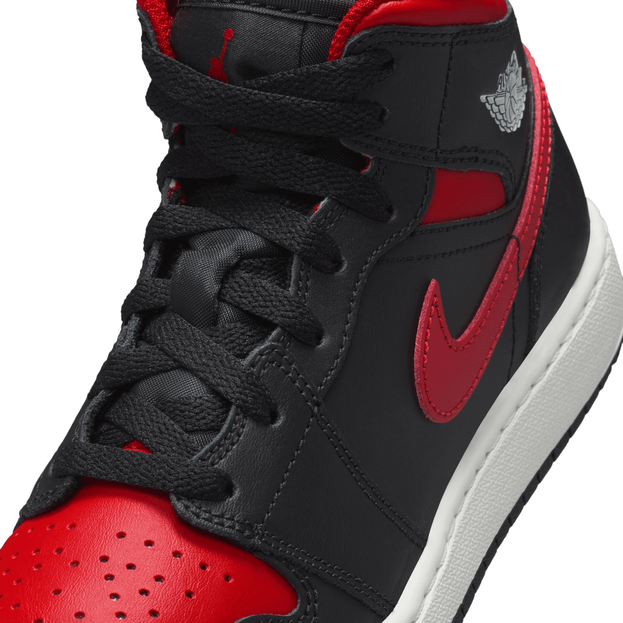 Jordan 1 Kids' Grade School Mid Basketball Shoes
