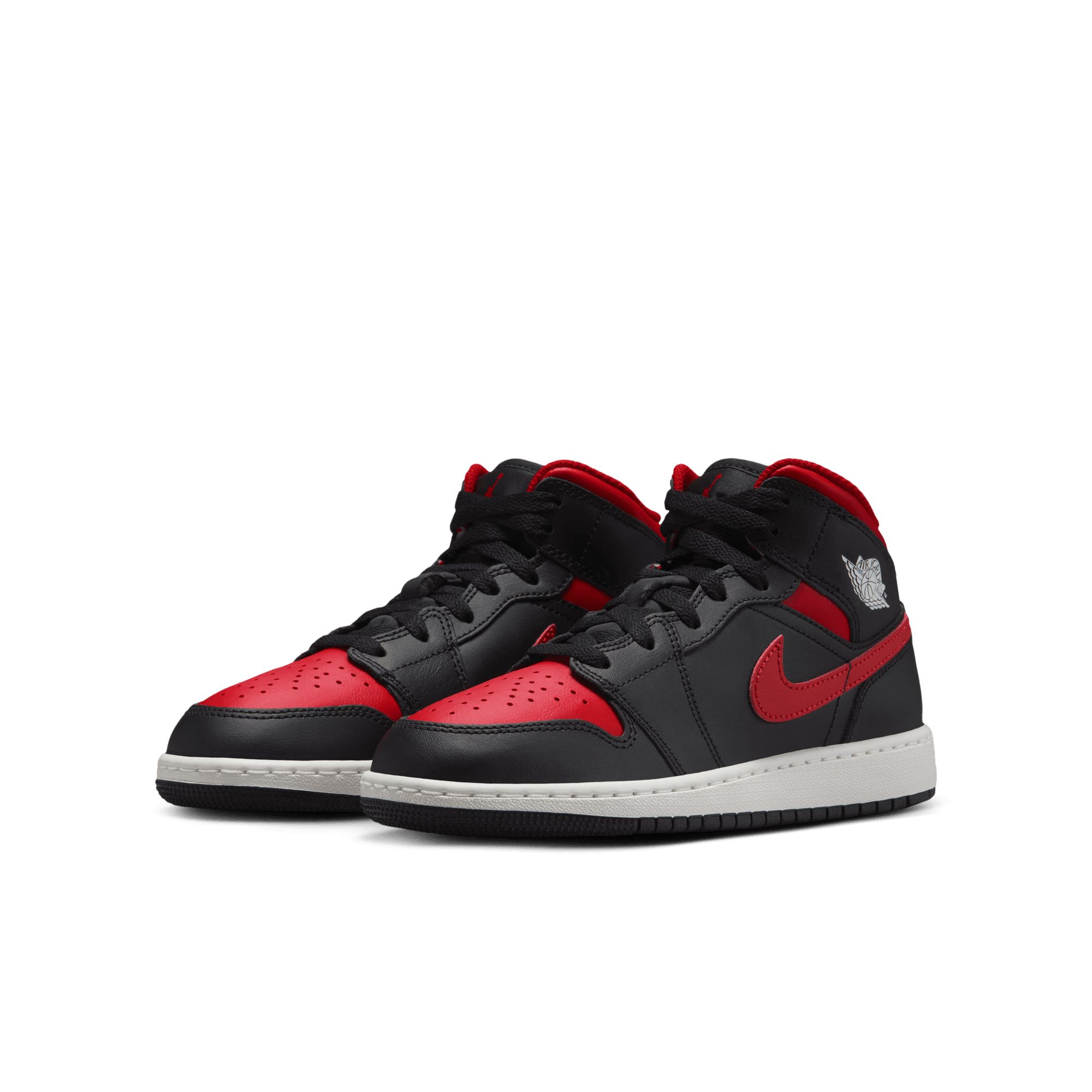 Jordan 1 Kids' Grade School Mid Basketball Shoes