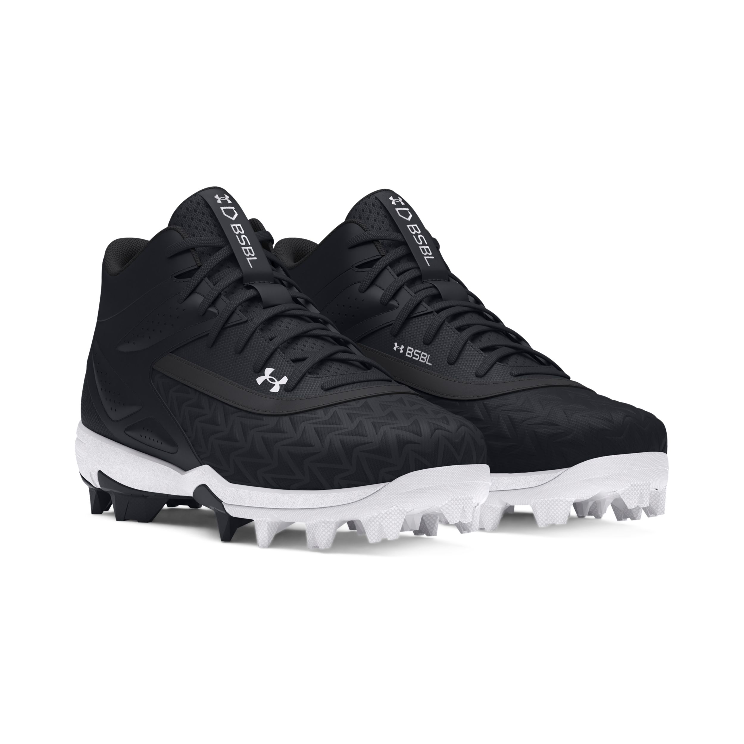 Under Armour Kids' Leadoff 3.0 Mid RM Baseball Cleats