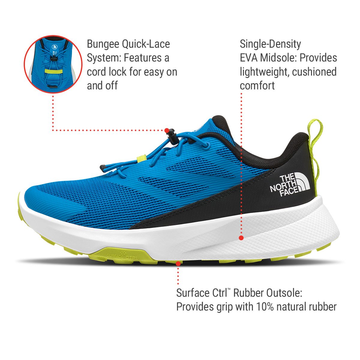 The North Face Kids' Grade/Pre-School Altamesa Hiking Shoes