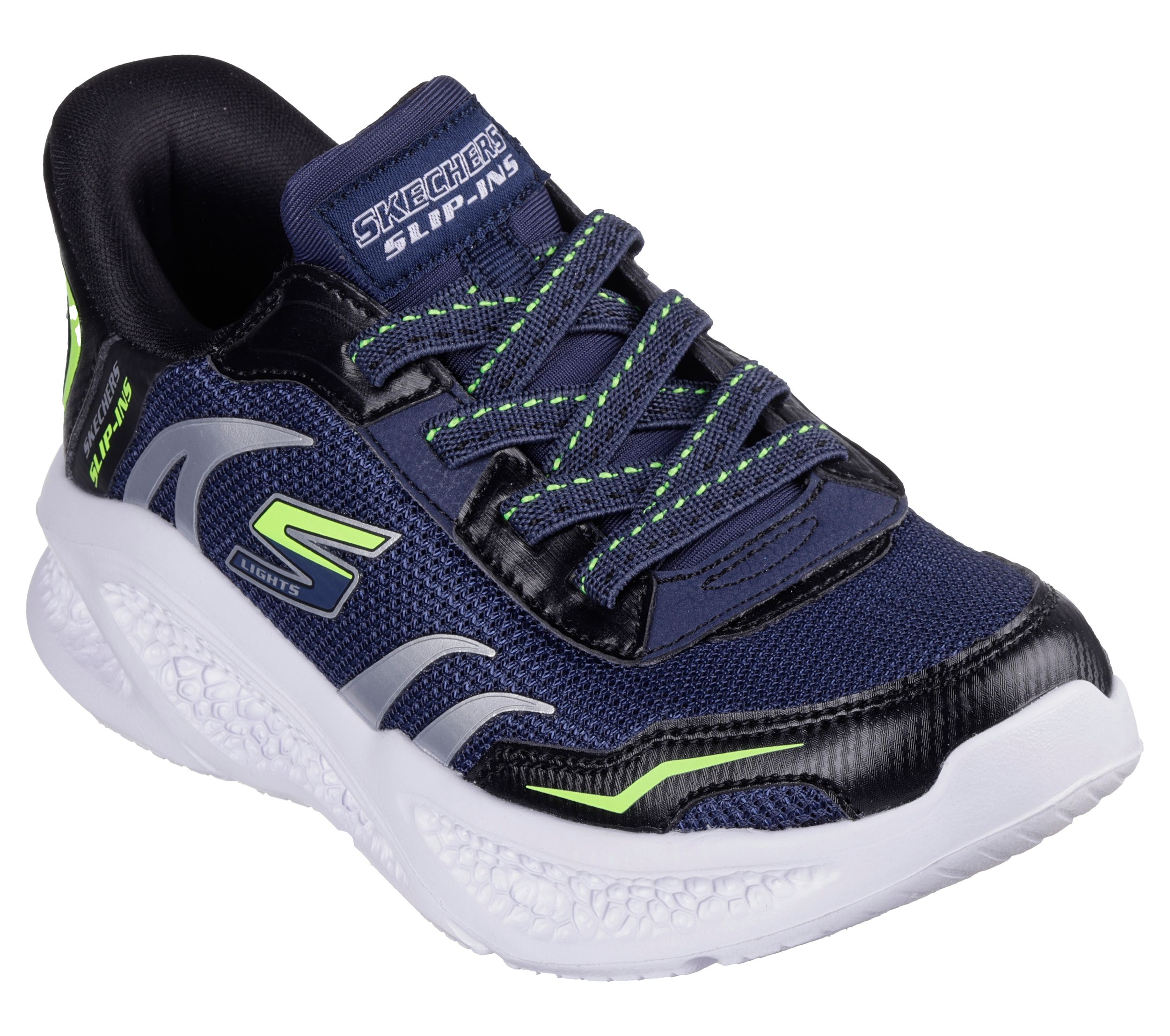 Skechers Kids' Grade/Pre-School Meteor Lights Slip-In Shoes