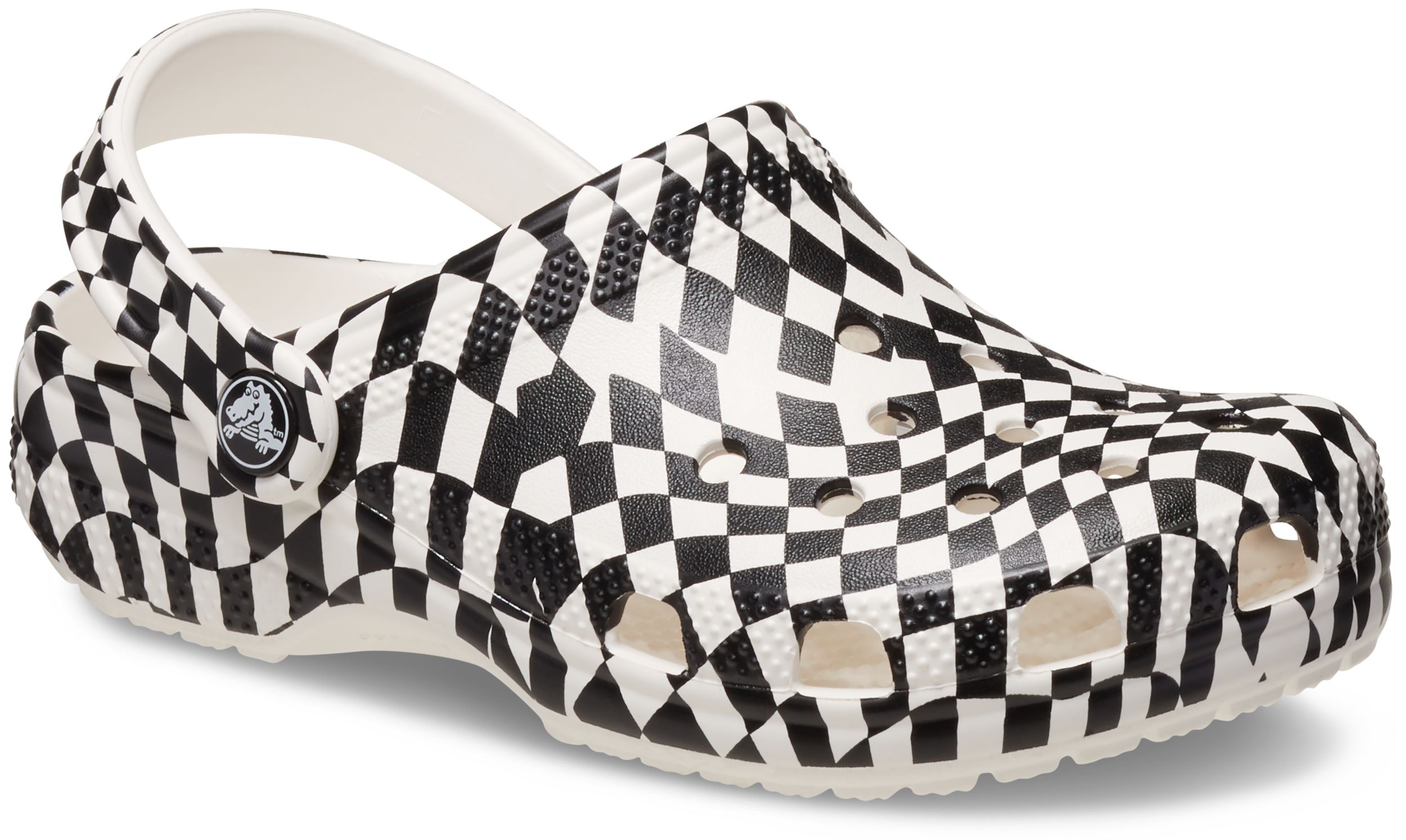 Crocs Kids' Grade/Pre-School Warped Checker Clog Sandals