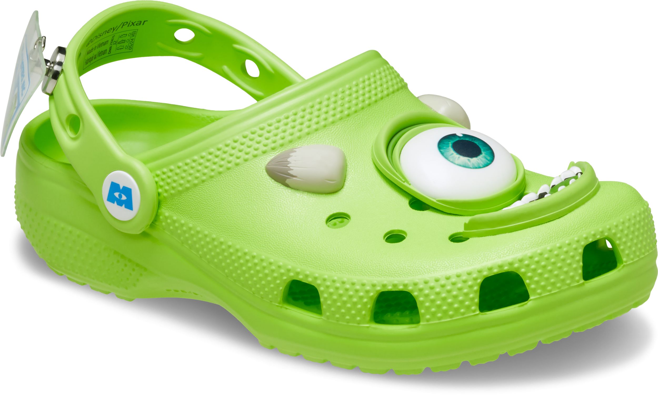Crocs Kids' Grade/Pre-School Classic Monster Inc Mike Clog Sandals