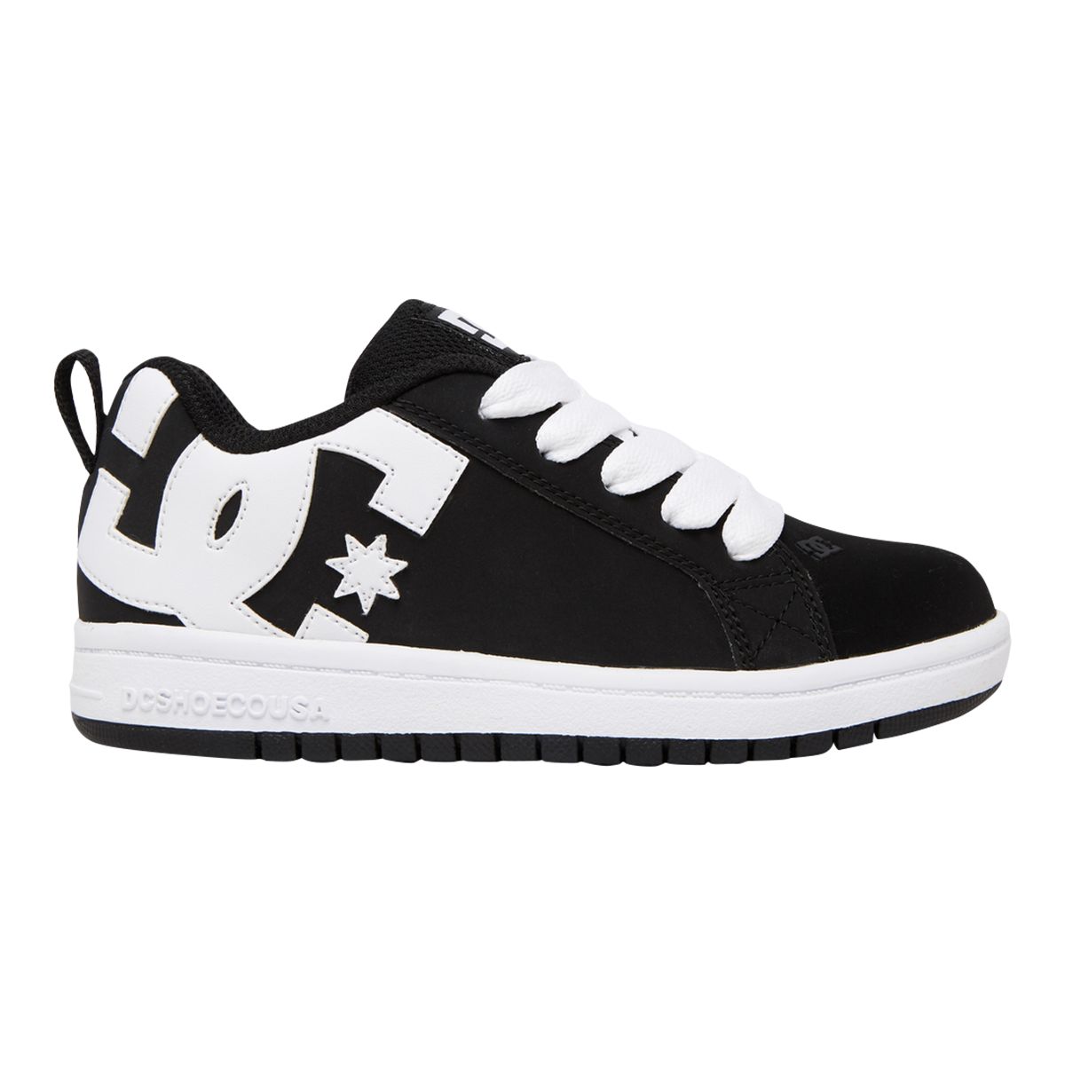 DC Kids' Grade/Pre-School Court Graphic Skate Shoes
