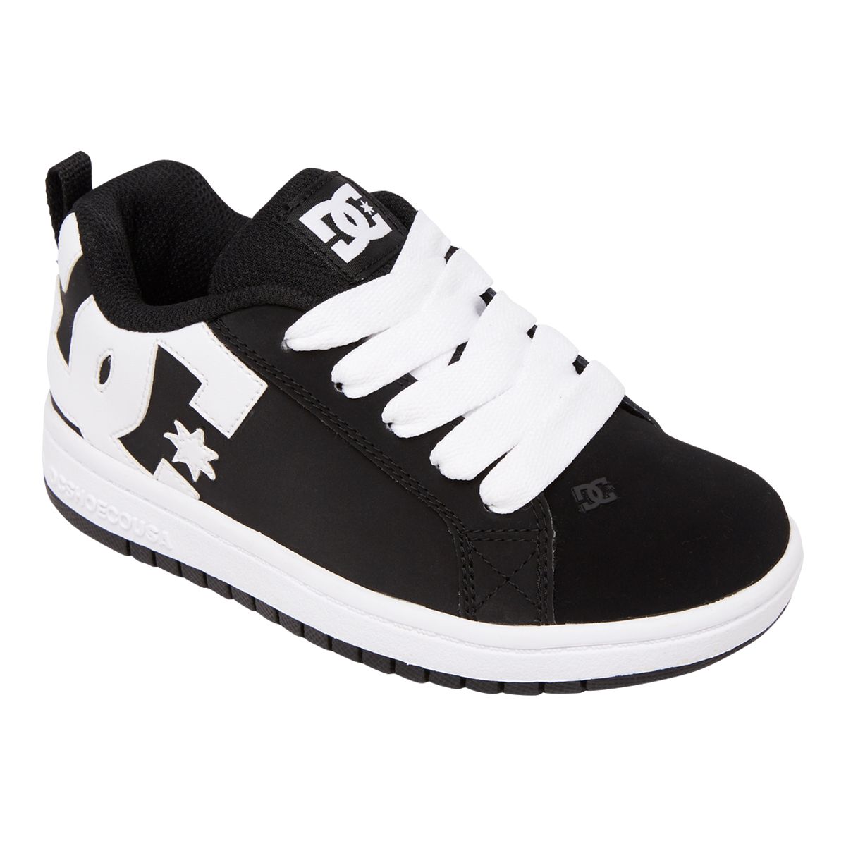 DC Kids' Grade/Pre-School Court Graphic Skate Shoes