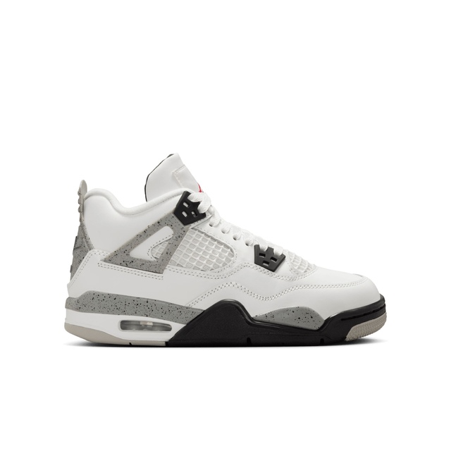 Nike Kids' Grade School Air Jordan 4 Retro OG Basketball Shoes - "White Cement"